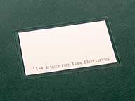 Embossed title panel. Embossed title panel.