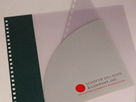 Prepunched for binding.
