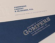 Printing & Foil Stamping.
