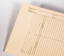 Manilla U.S. Patent folder